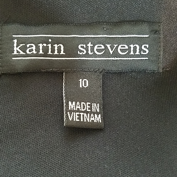 Black and white and red zipper dress - Picture 6 of 8